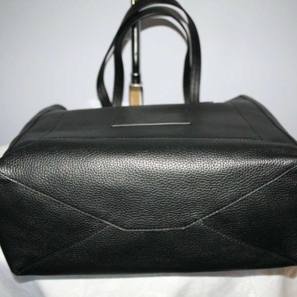 MICHAEL KORS JUNIE LARGE TOTE BLACK LEATHER - Picture 5 of 6